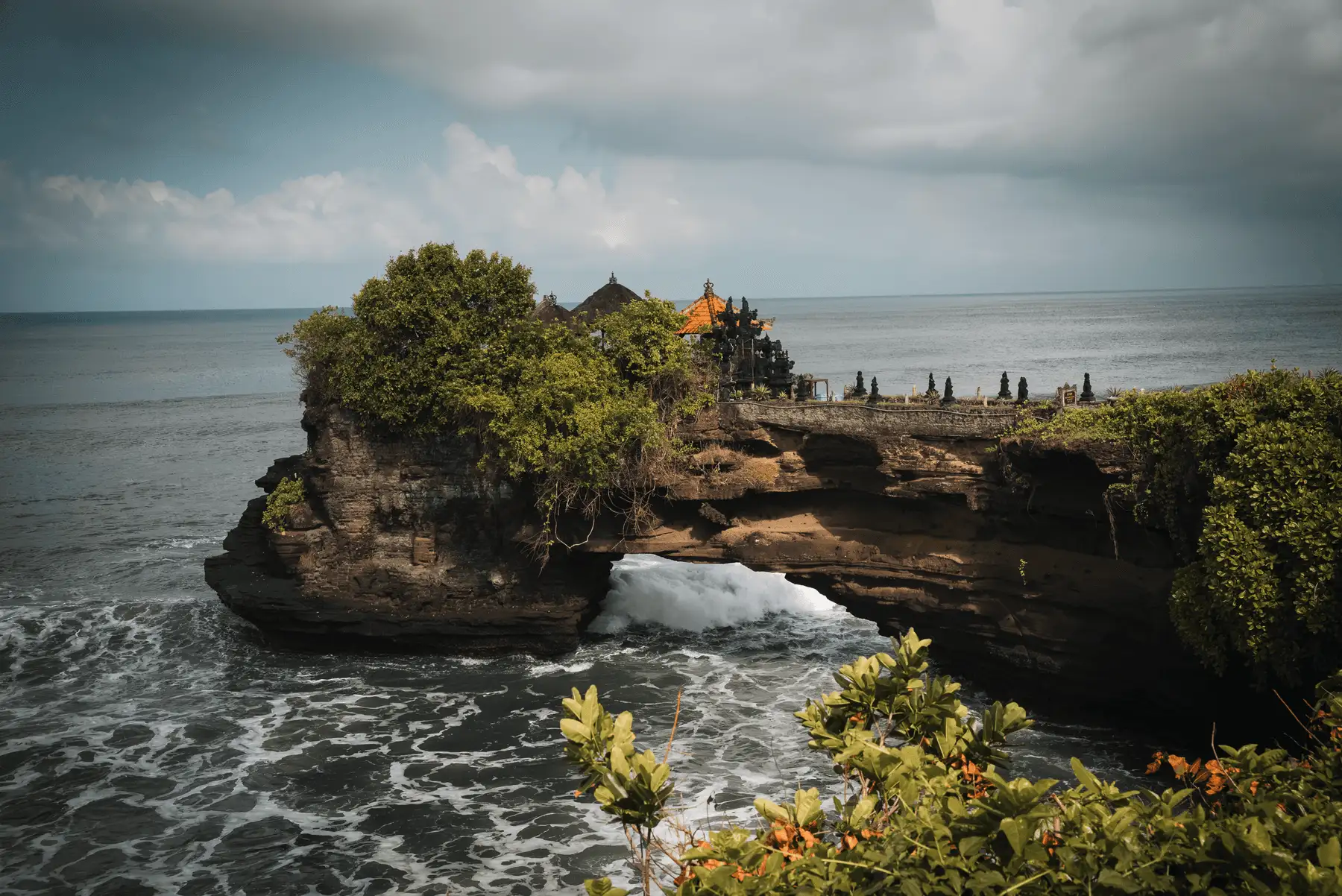 Entering Pura Batu Bolong